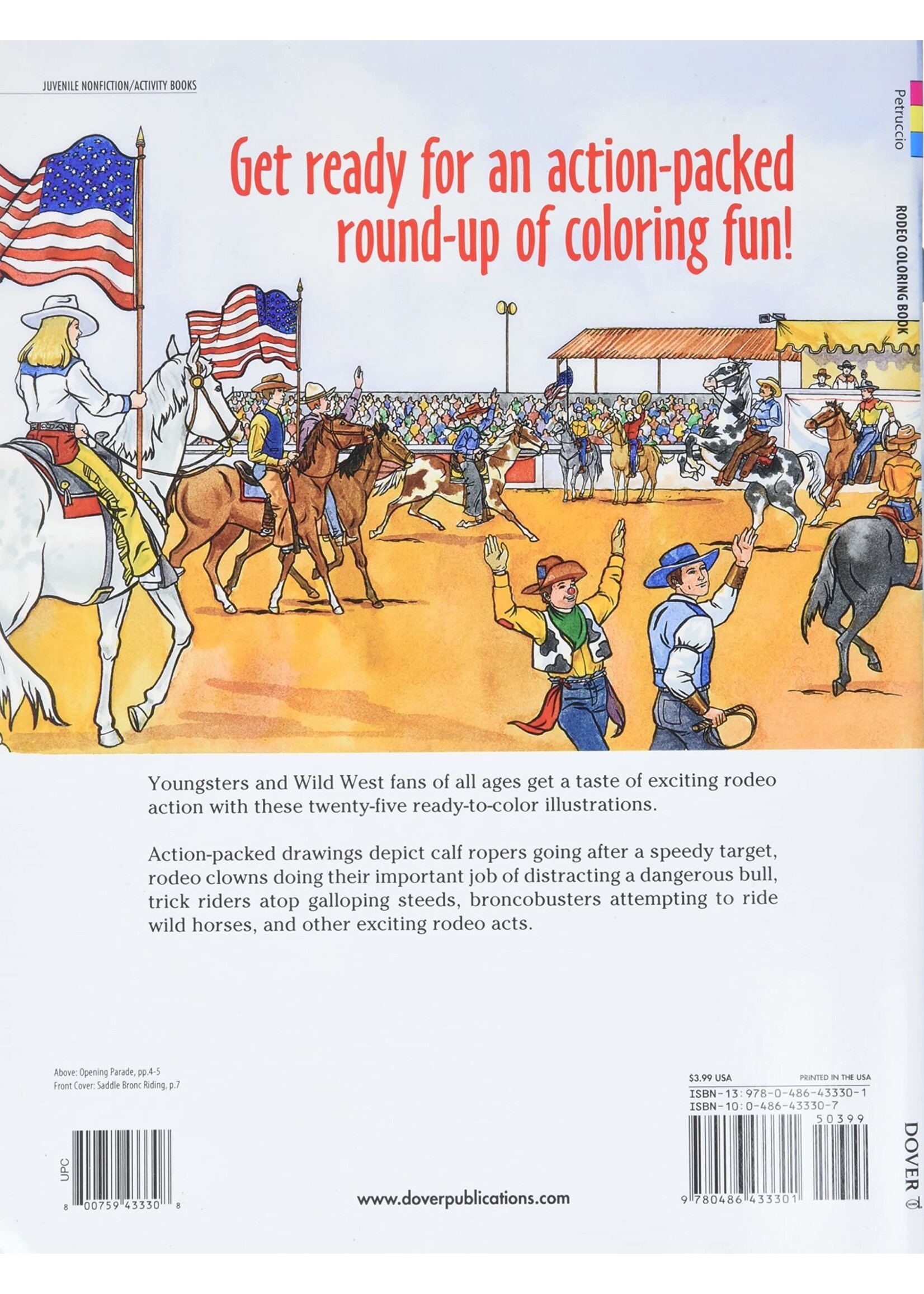 Rodeo Coloring Book