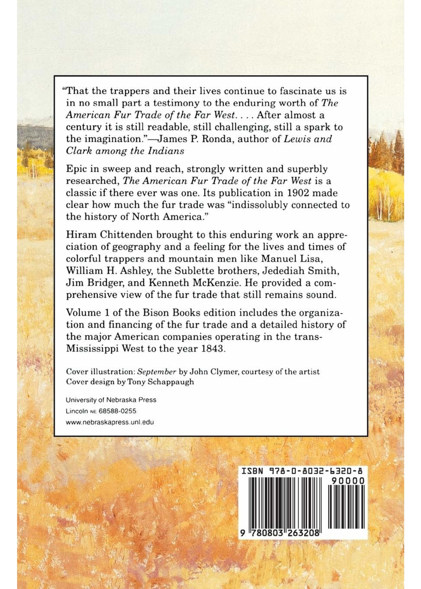 The American Fur Trade of the Far West, Volume 1