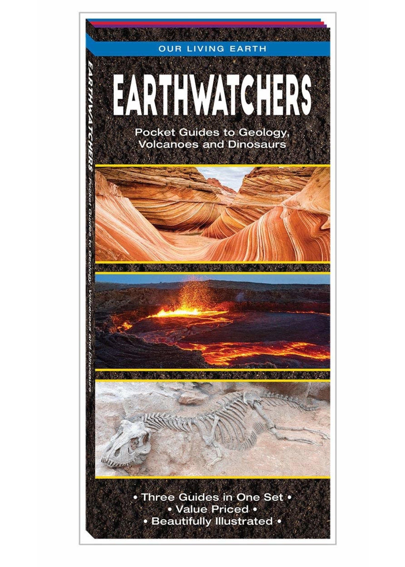 Earthwatchers: Pocket Guides to Geology, Volcanoes, and Dinosaurs