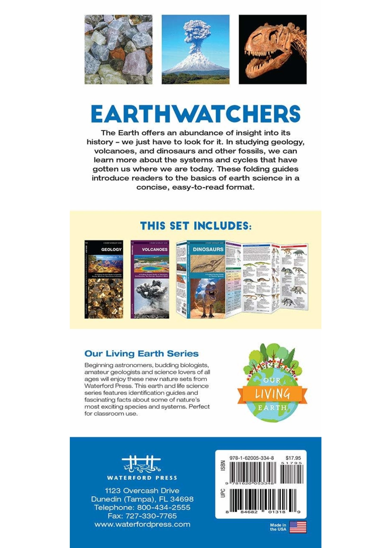 Earthwatchers: Pocket Guides to Geology, Volcanoes, and Dinosaurs