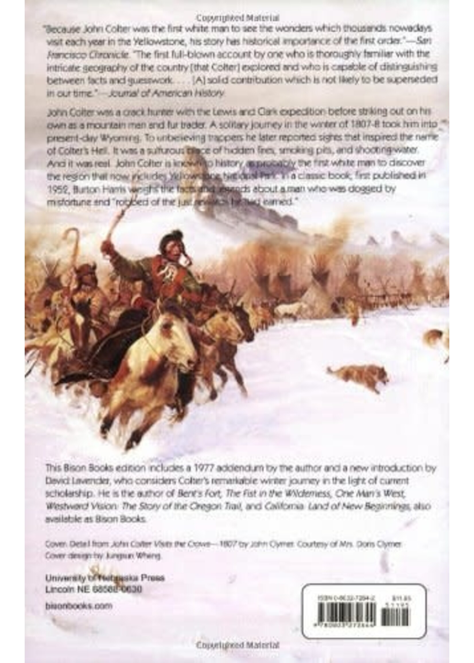 John Colter: His Years in The Rockies