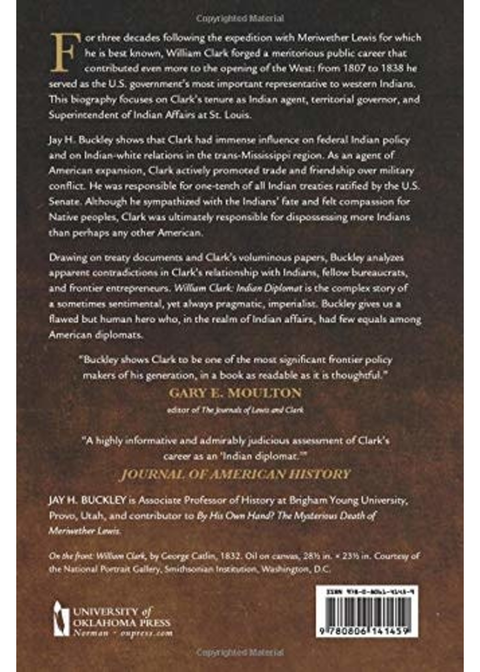 William Clark: Indian Diplomat Paperback