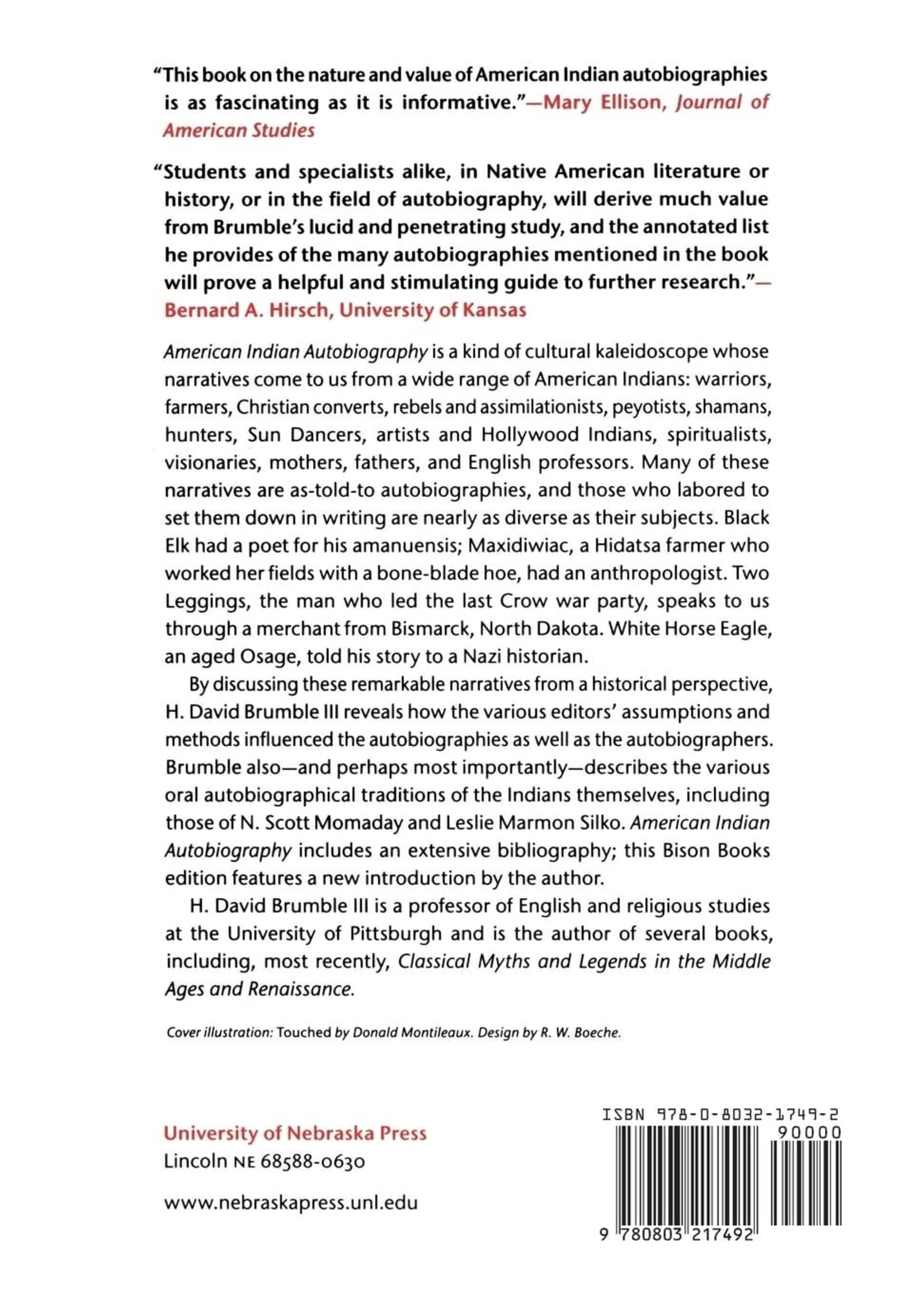 American Indian Autobiography