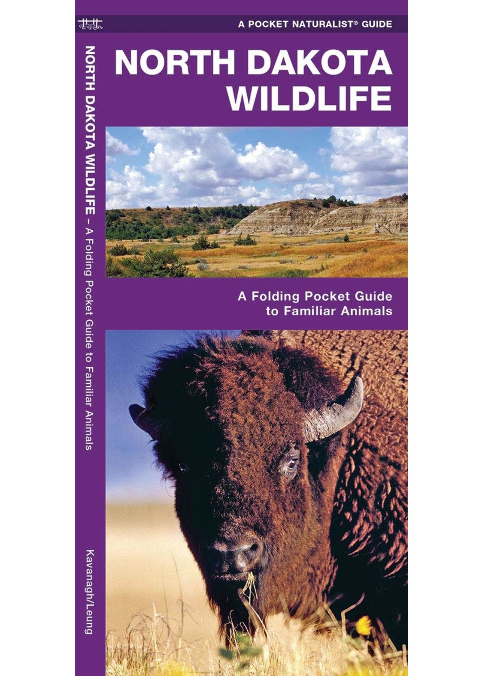 North Dakota Wildlife: A Folding Pocket Guide to Familiar Animals
