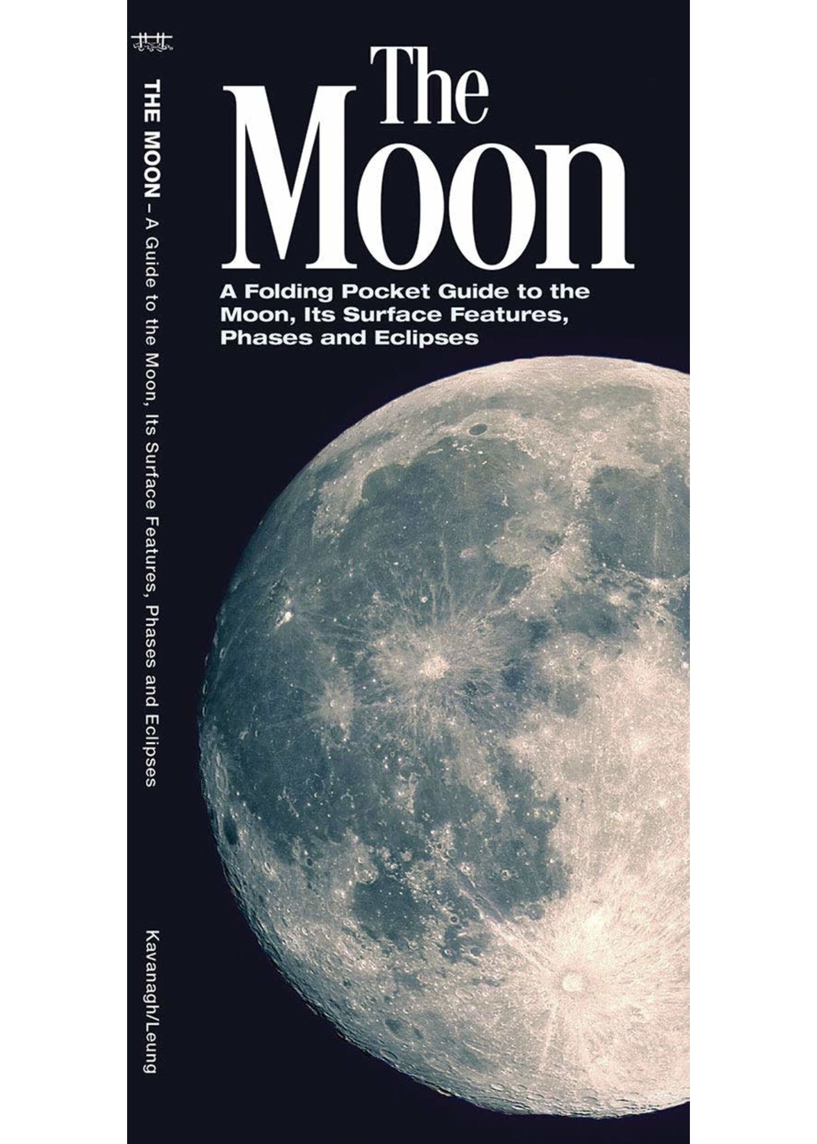 The Moon: A Folding Pocket Guide to the Moon, Its Surface, Features, Phases and Eclipses
