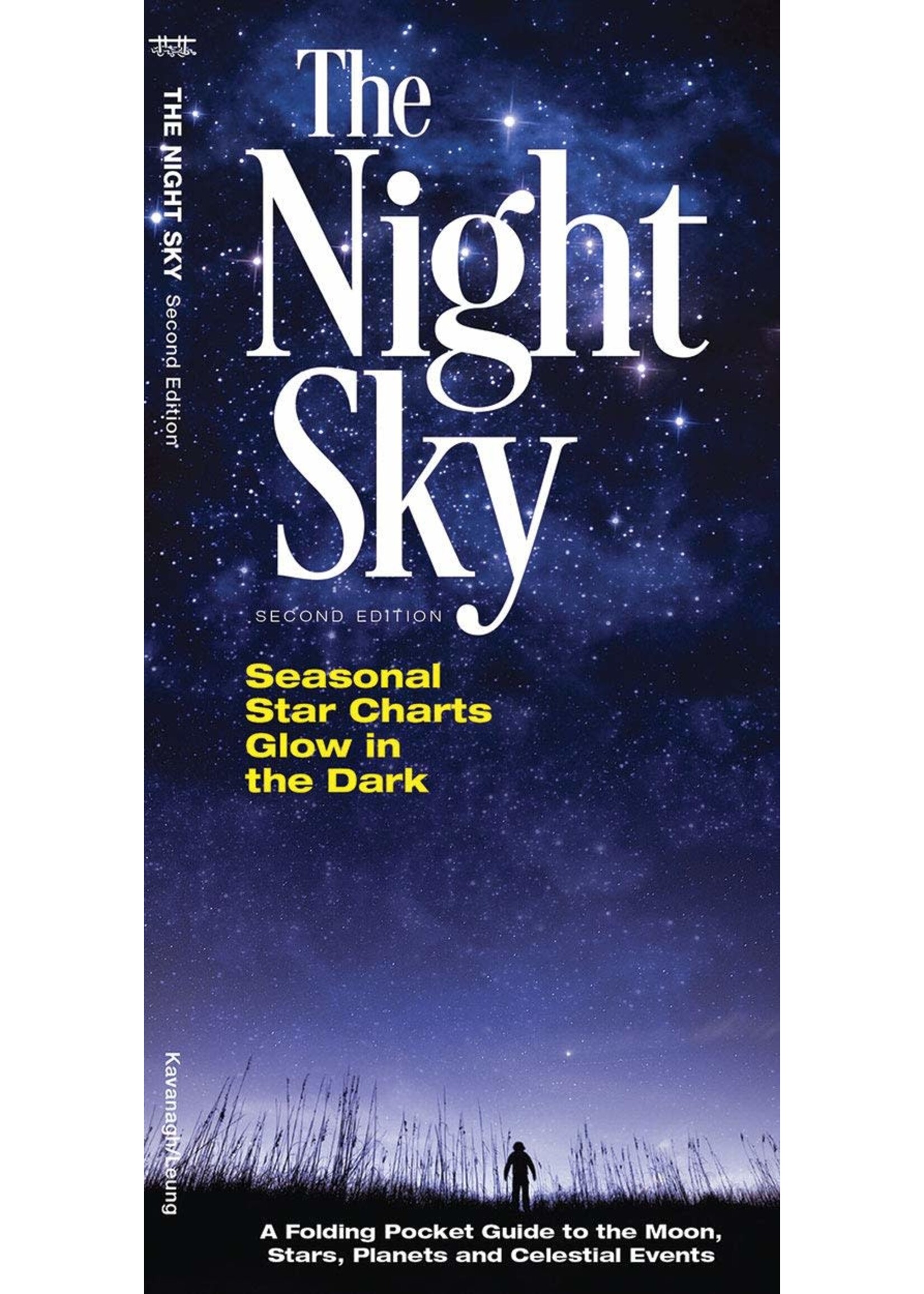The Night Sky: A Folding Pocket Guide to the Moon, Stars, Planets, and Celestial Events 2nd Edition