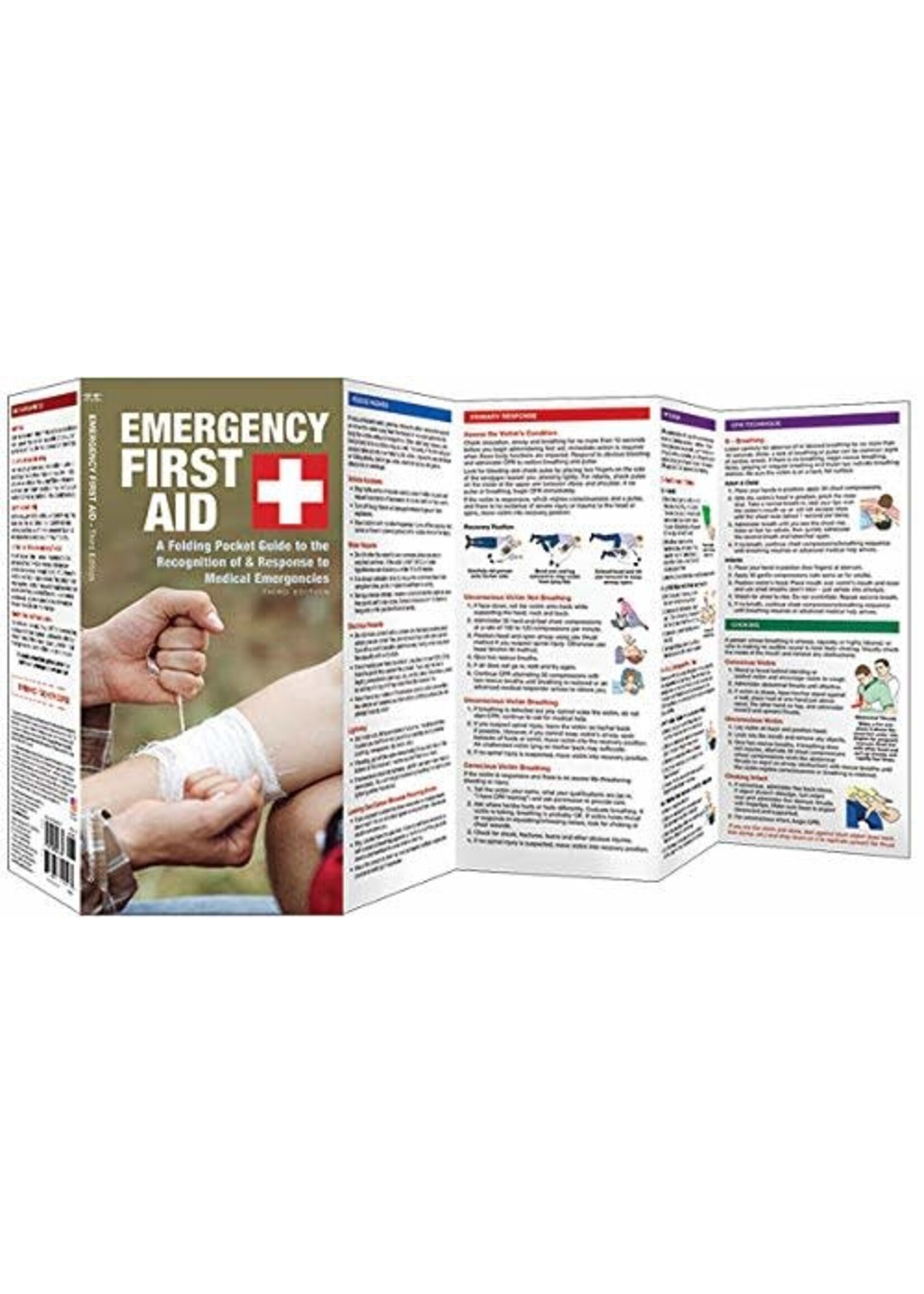 Emergency First Aid: A Folding Pocket Guide