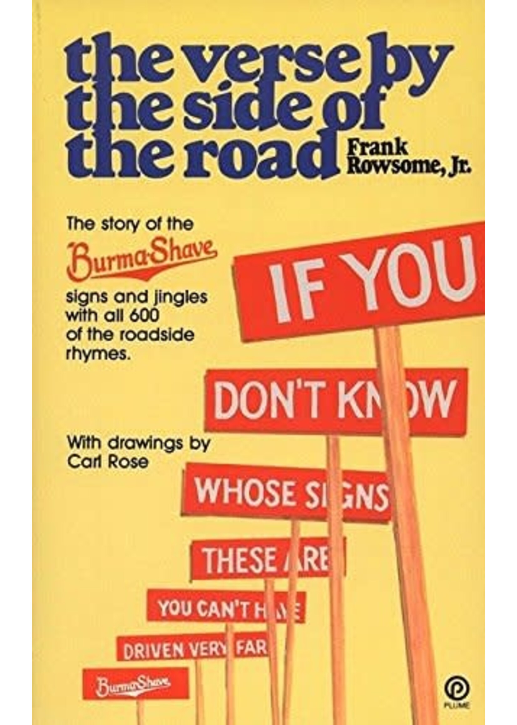 Verse by the Side of the Road: The Story of the Burma-Shave Signs and Jingles