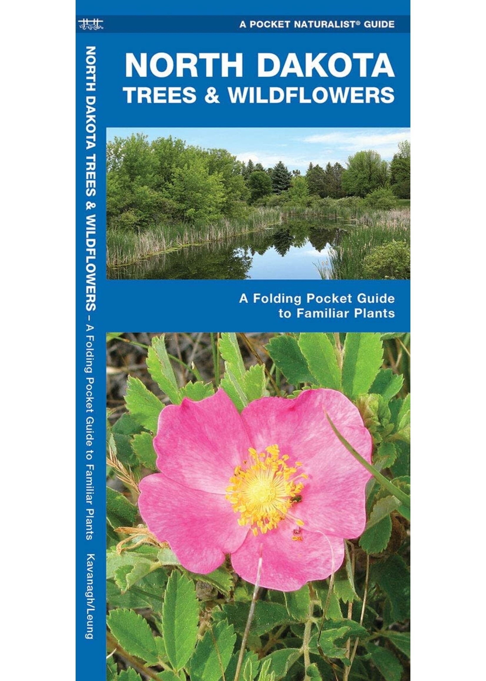 North Dakota Trees & Wildflowers: A Folding Pocket Guide to Familiar Plants