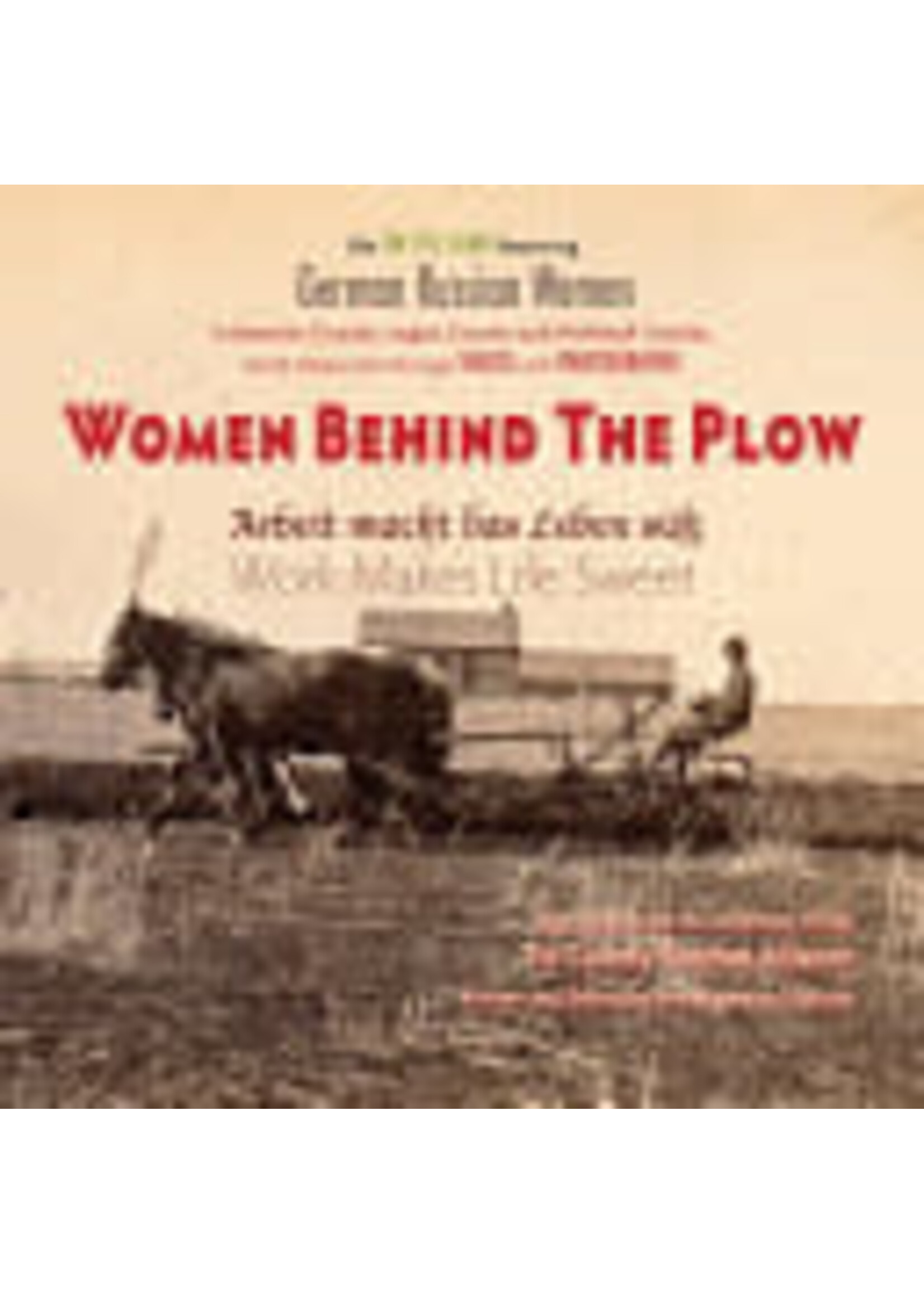 Women Behind the Plow