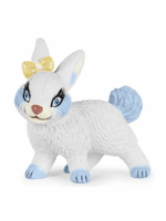 Papo Rabbit: Blue Ears Yellow Bow Figure