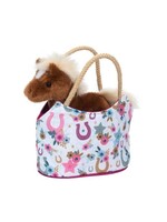 Boho Horsehoe Sassy Sak with Horse