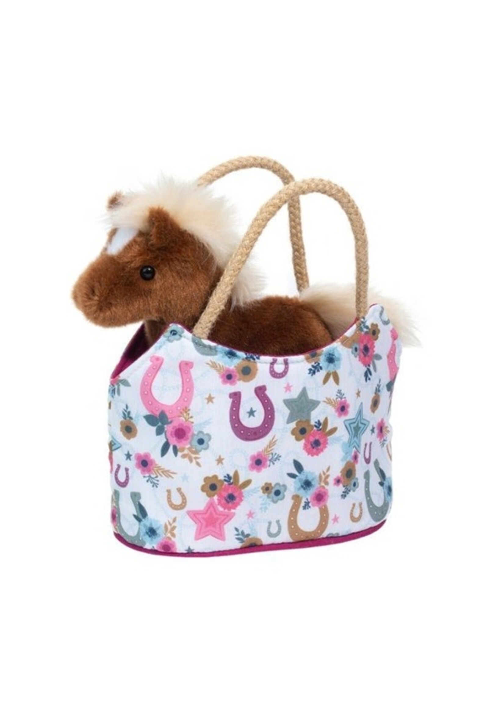 Boho Horsehoe Sassy Sak with Horse