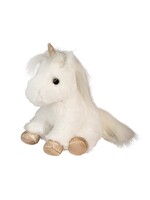 Elodie Mini Soft White Unicorn Plush Toy