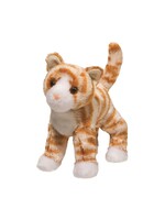 Hally Orange Striped Cat Soft Plush Toy