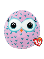 Winks: Pink Owl: Squish-A-Boo 10"