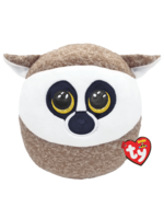 Linus: Brown and White Lemur: Squish-A-Boo 10"