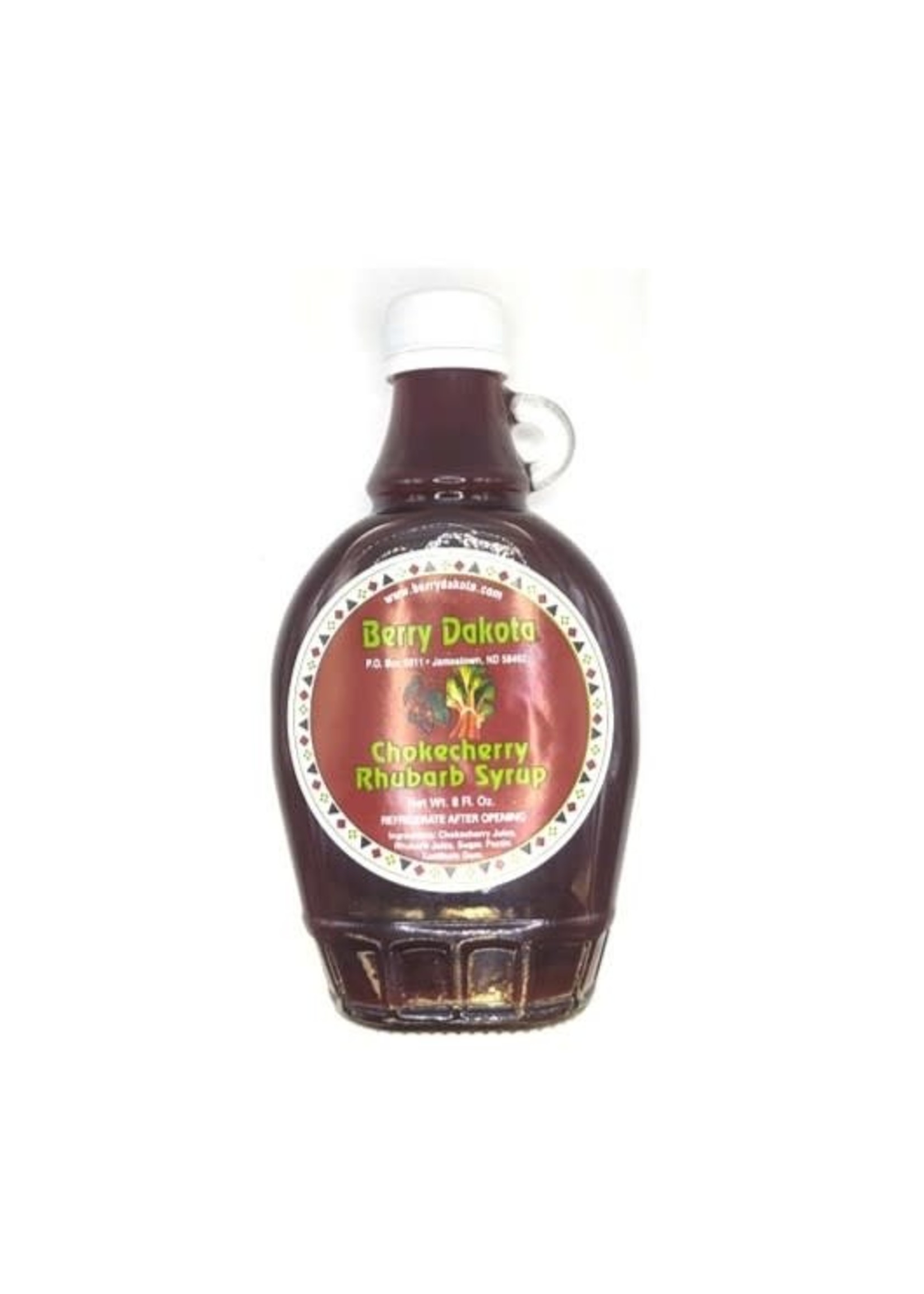 Berry Dakota Chokecherry Rhubarb Syrup 8oz