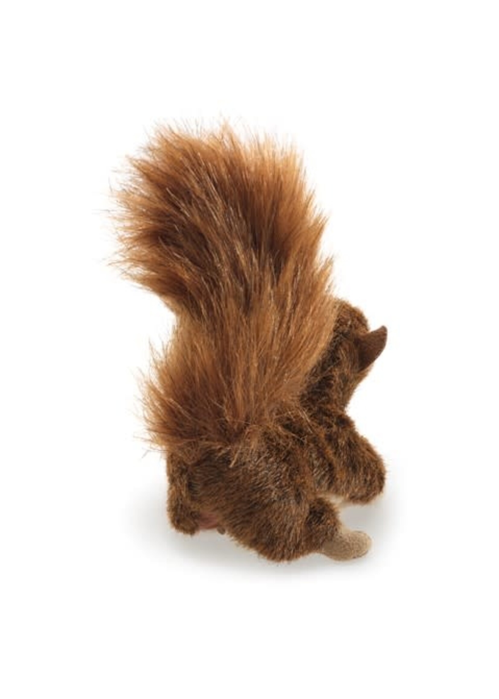 Mini Red Squirrel Finger Puppet