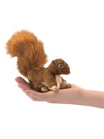 Mini Red Squirrel Finger Puppet
