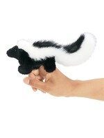 Mini Skunk Finger Puppet