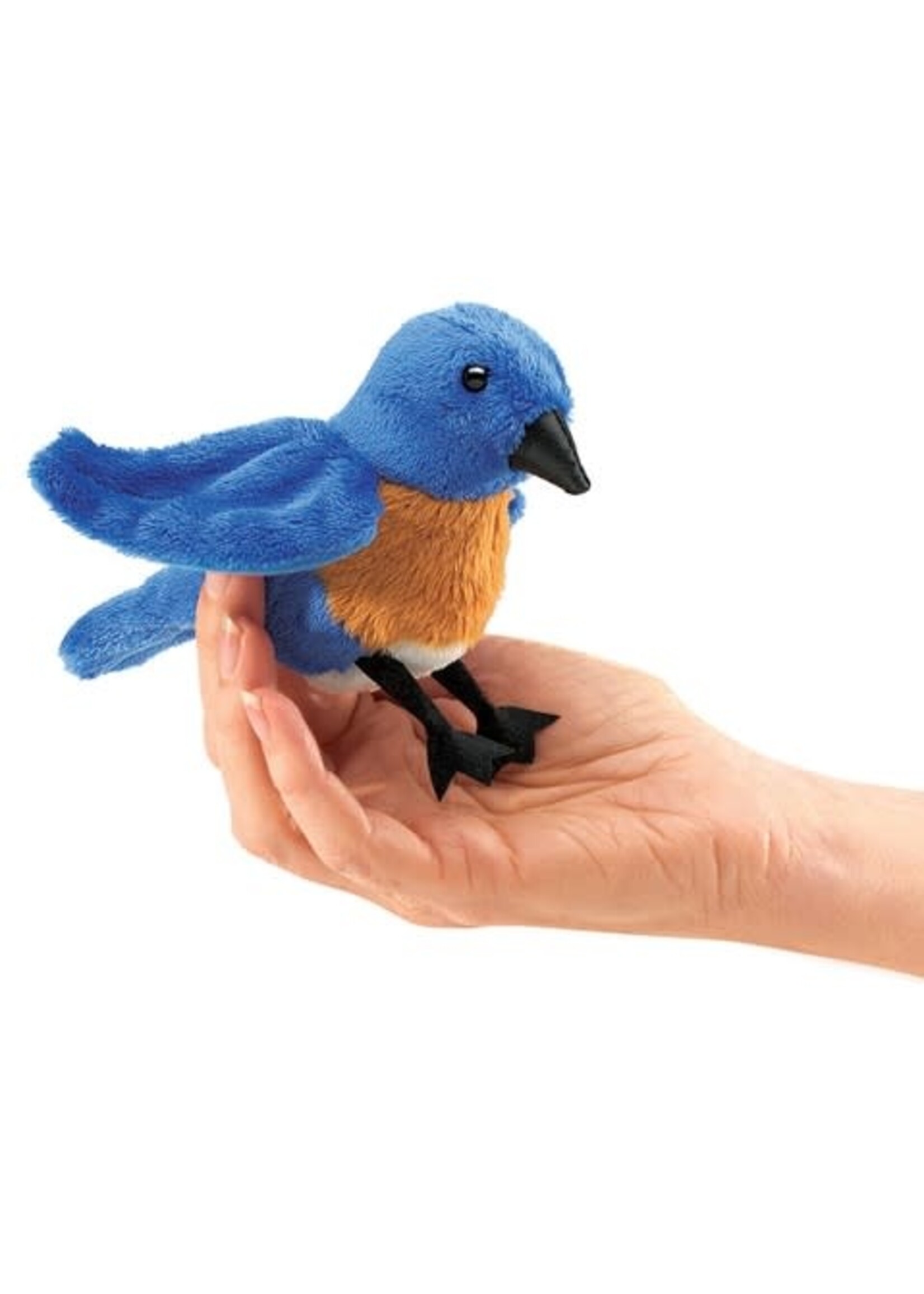 Mini Bluebird Finger Puppet
