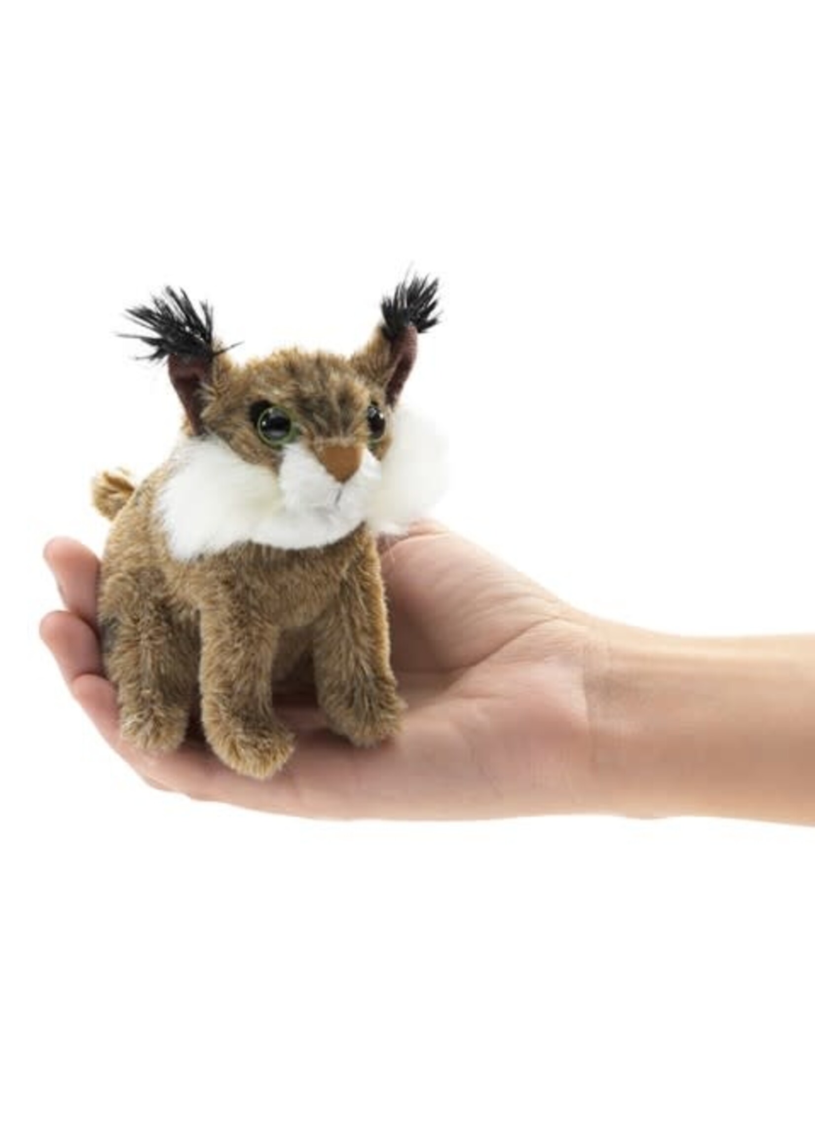 Mini Bobcat Finger Puppet