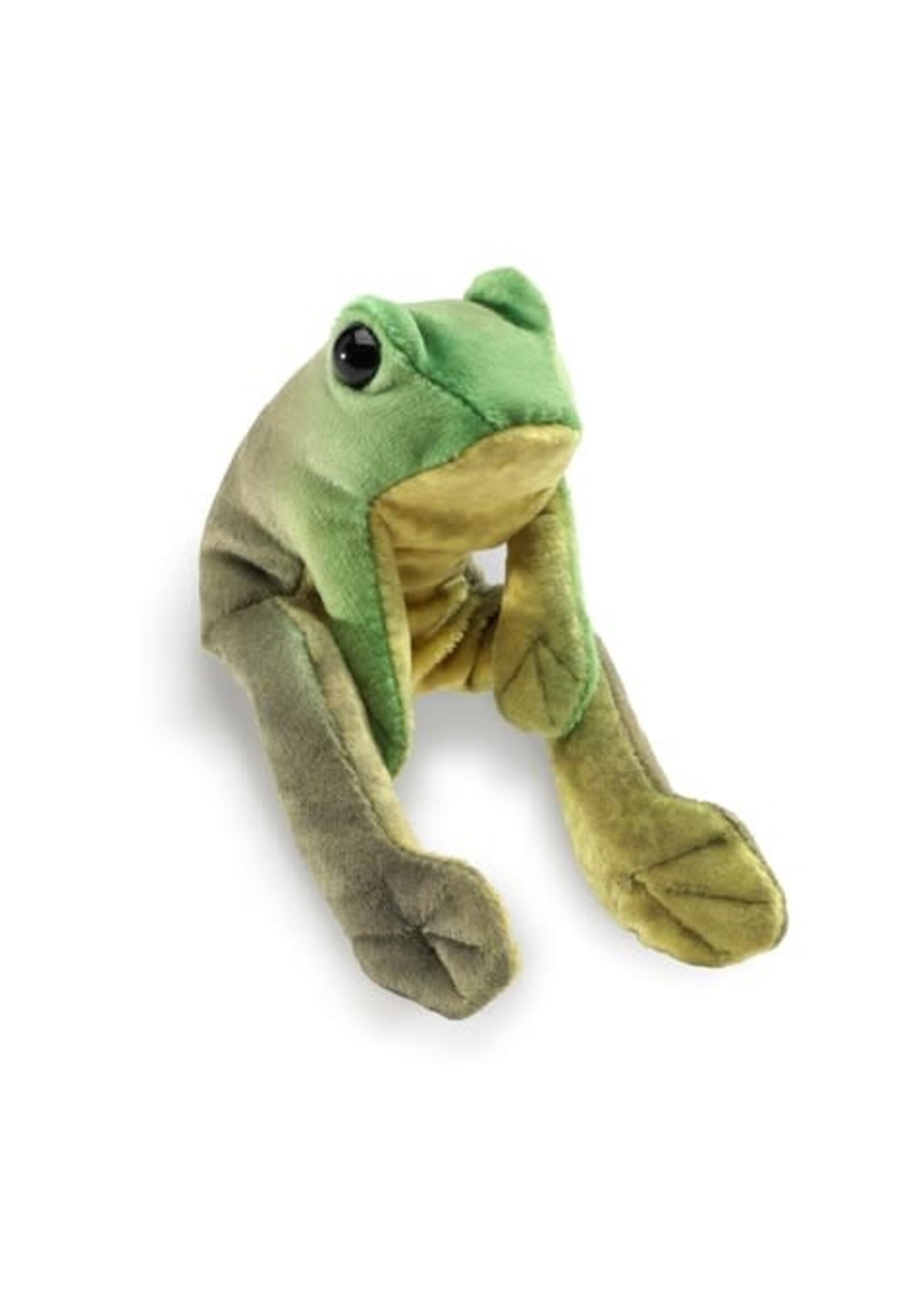 Mini Sitting Frog Finger Puppet