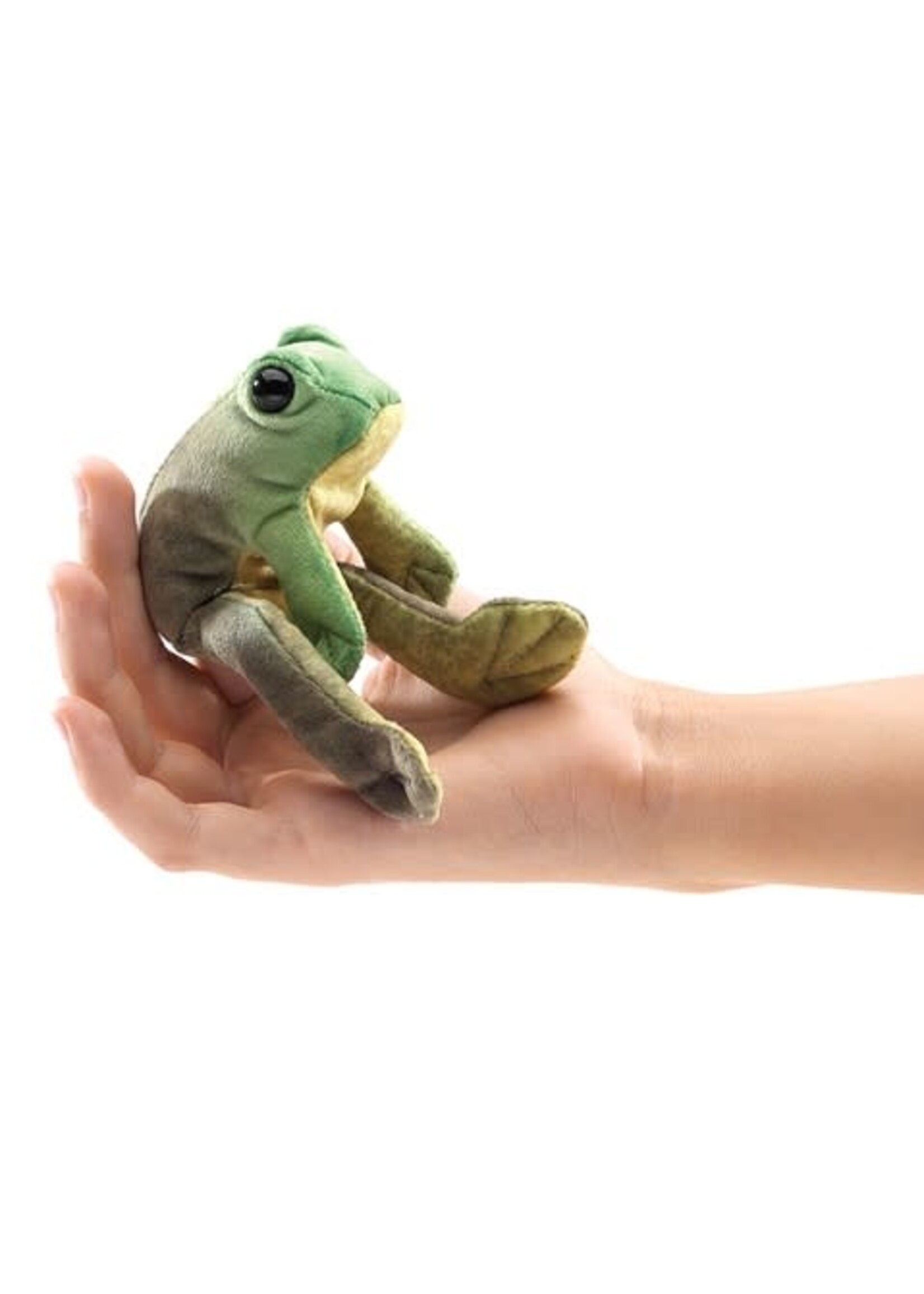 Mini Sitting Frog Finger Puppet