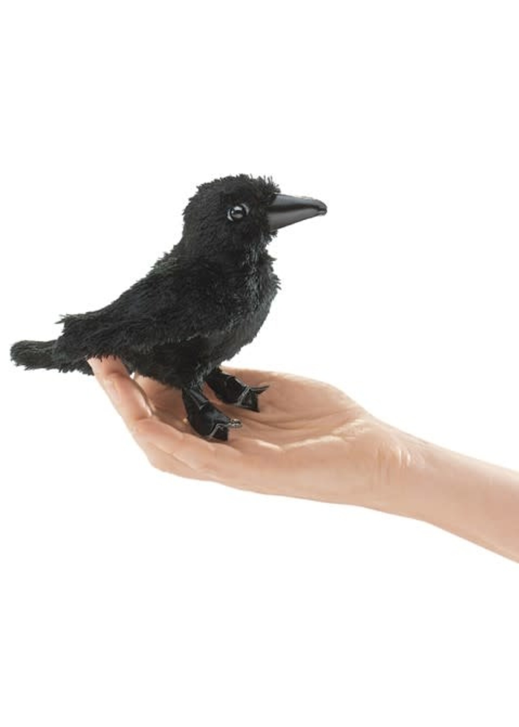 Mini Raven Finger Puppet