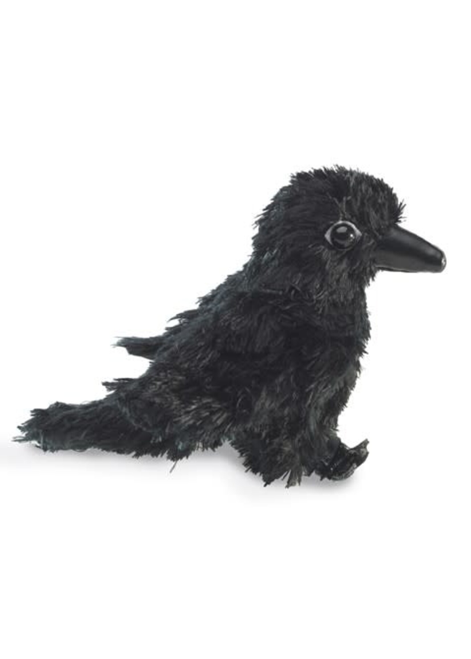 Mini Raven Finger Puppet