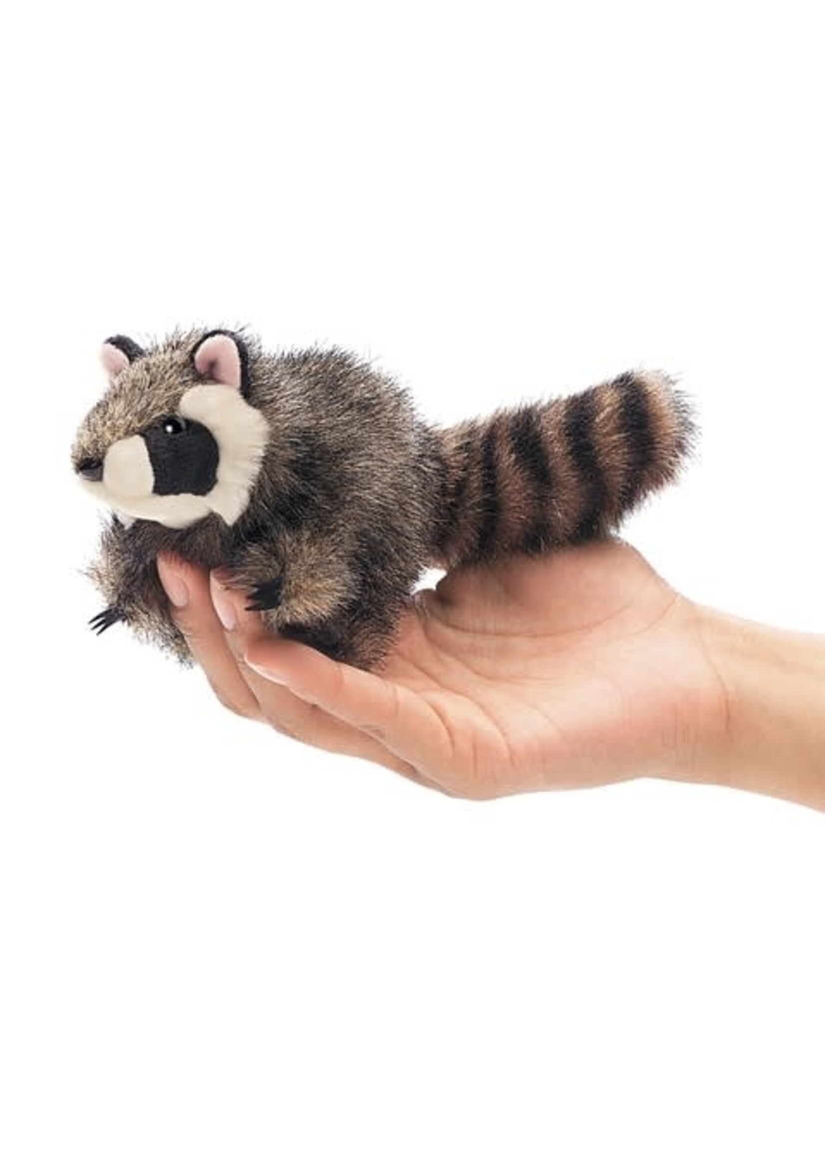 Mini Raccoon Finger Puppet