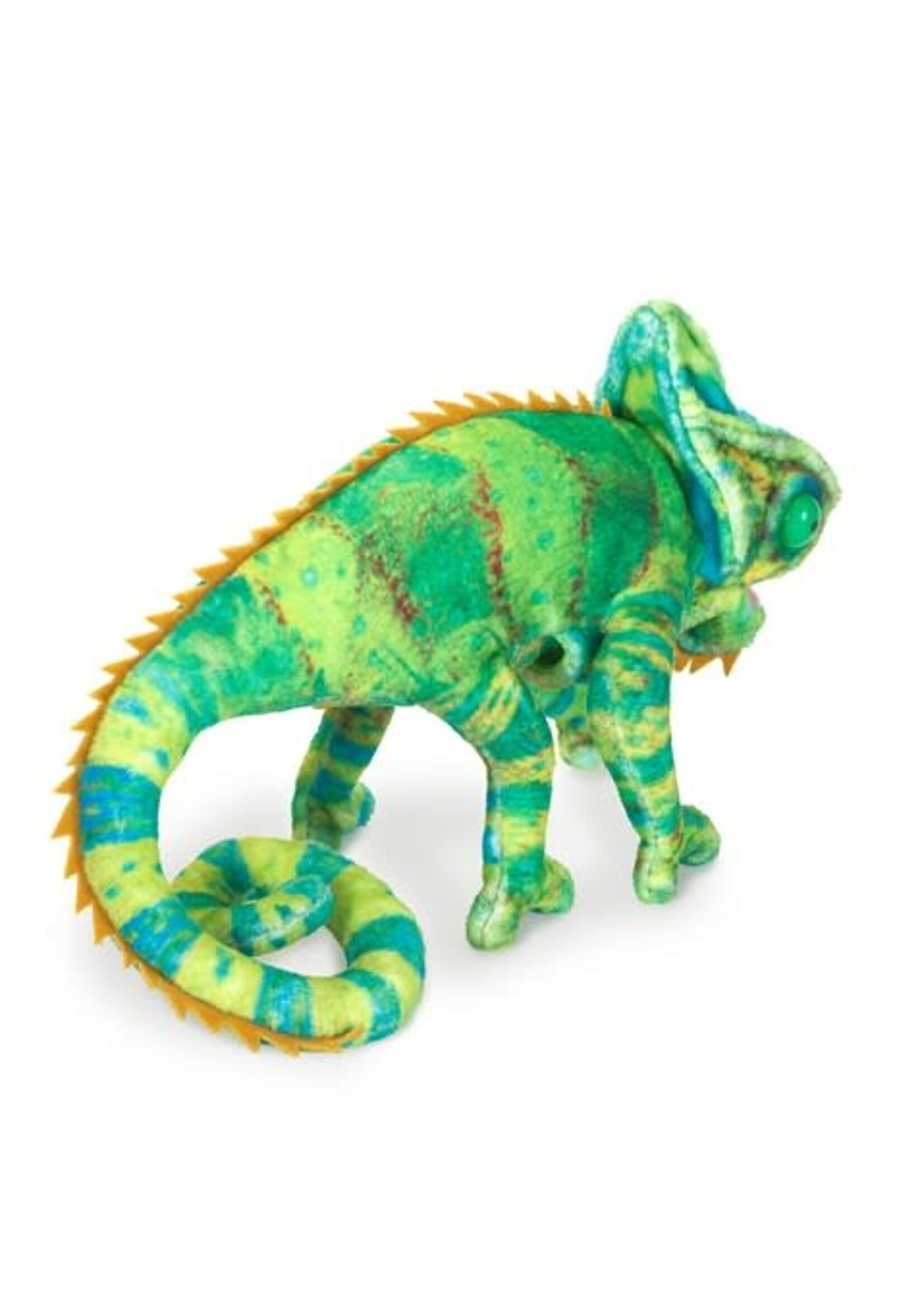 Mini Chameleon Finger Puppet