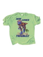 Dino Trouble Youth Tee