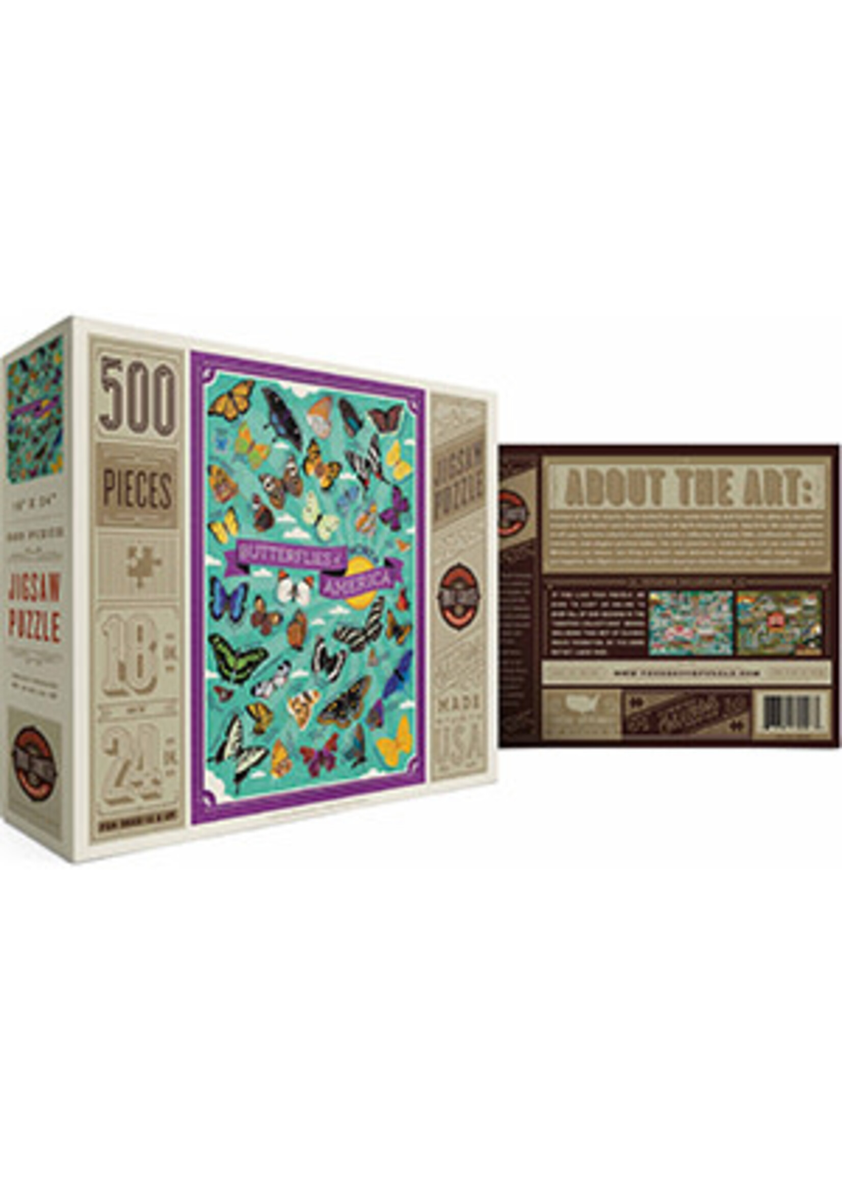 Butterflies of North America Puzzle