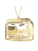 Map with Covered Wagon Ornament