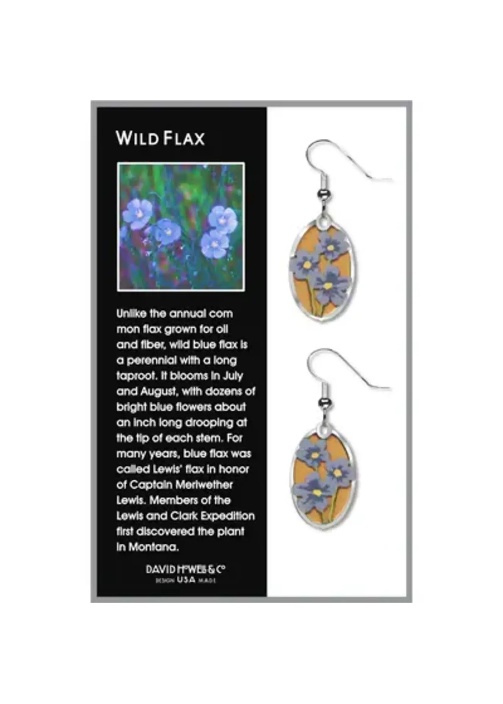 Wild Flax Earrings
