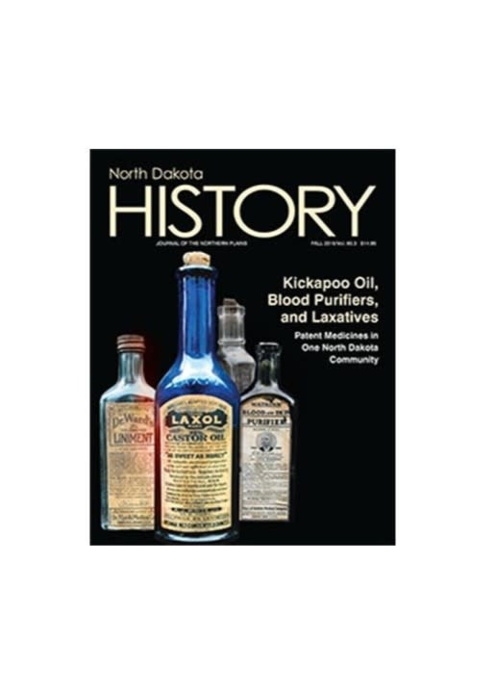 North Dakota History Journal Volume 80 No. 3 Fall, 2015