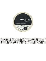 Cat Doodles Washi Tape