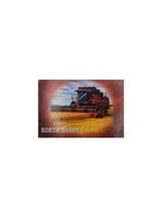 North Dakota Wheat Portrait Magnet