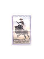 Buffalo Rider North Dakota Playing Cards