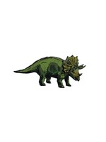 Triceratops Enamel Pin