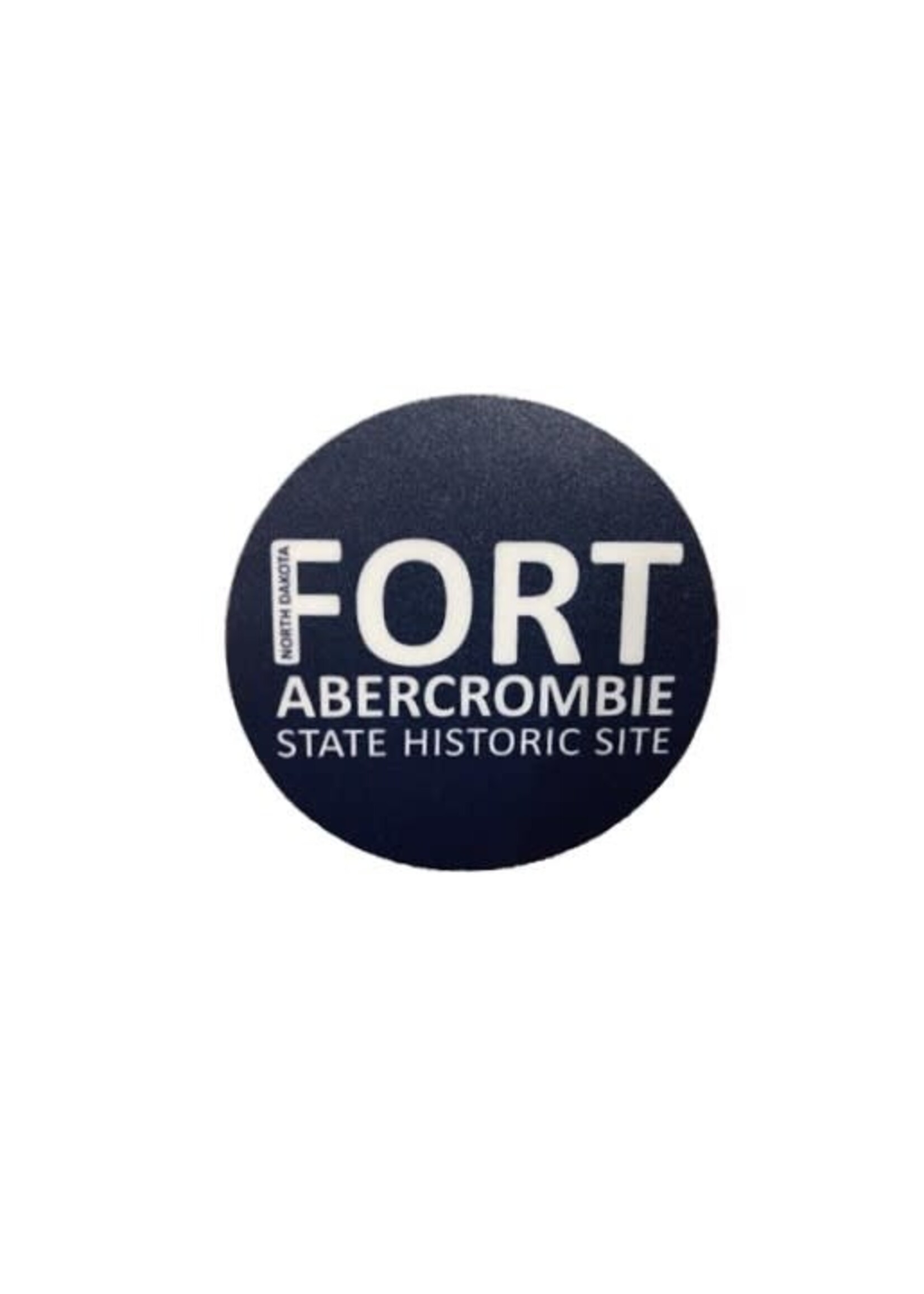 Round Fort Abercrombie Sticker