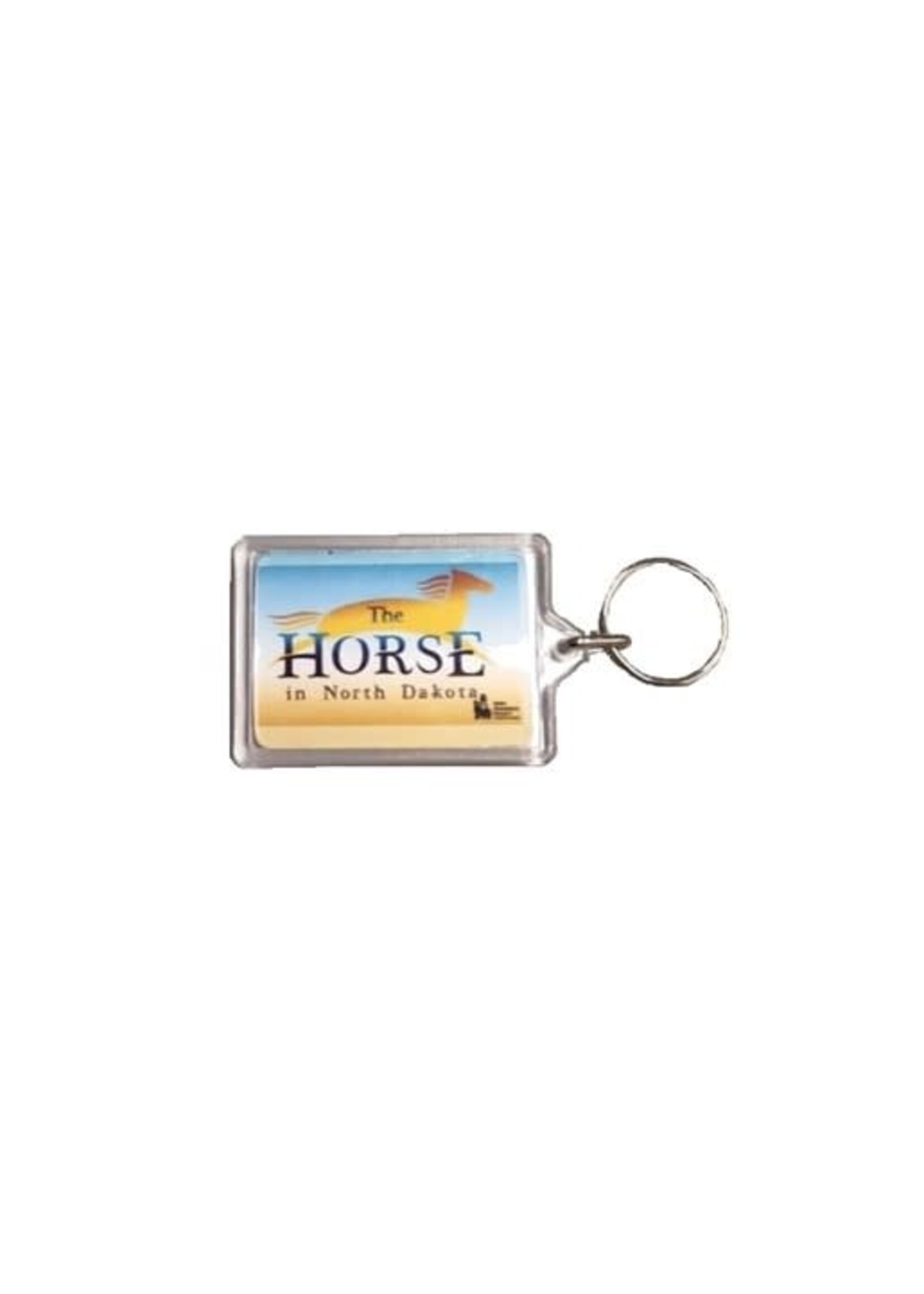 Horse in North Dakota Key Chain