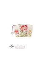 Peonies 6"x 8" Cosmetic Purse