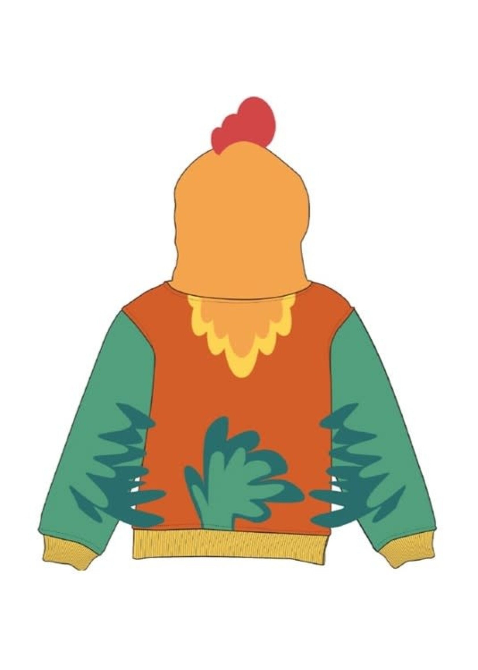 Rocket the Rooster 3D Hoodie