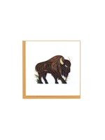 Bison Blank Greeting Card