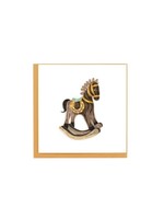 Rocking Horse Blank Quilling Card
