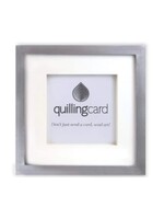 Brushed Silver Shadow Box Frame