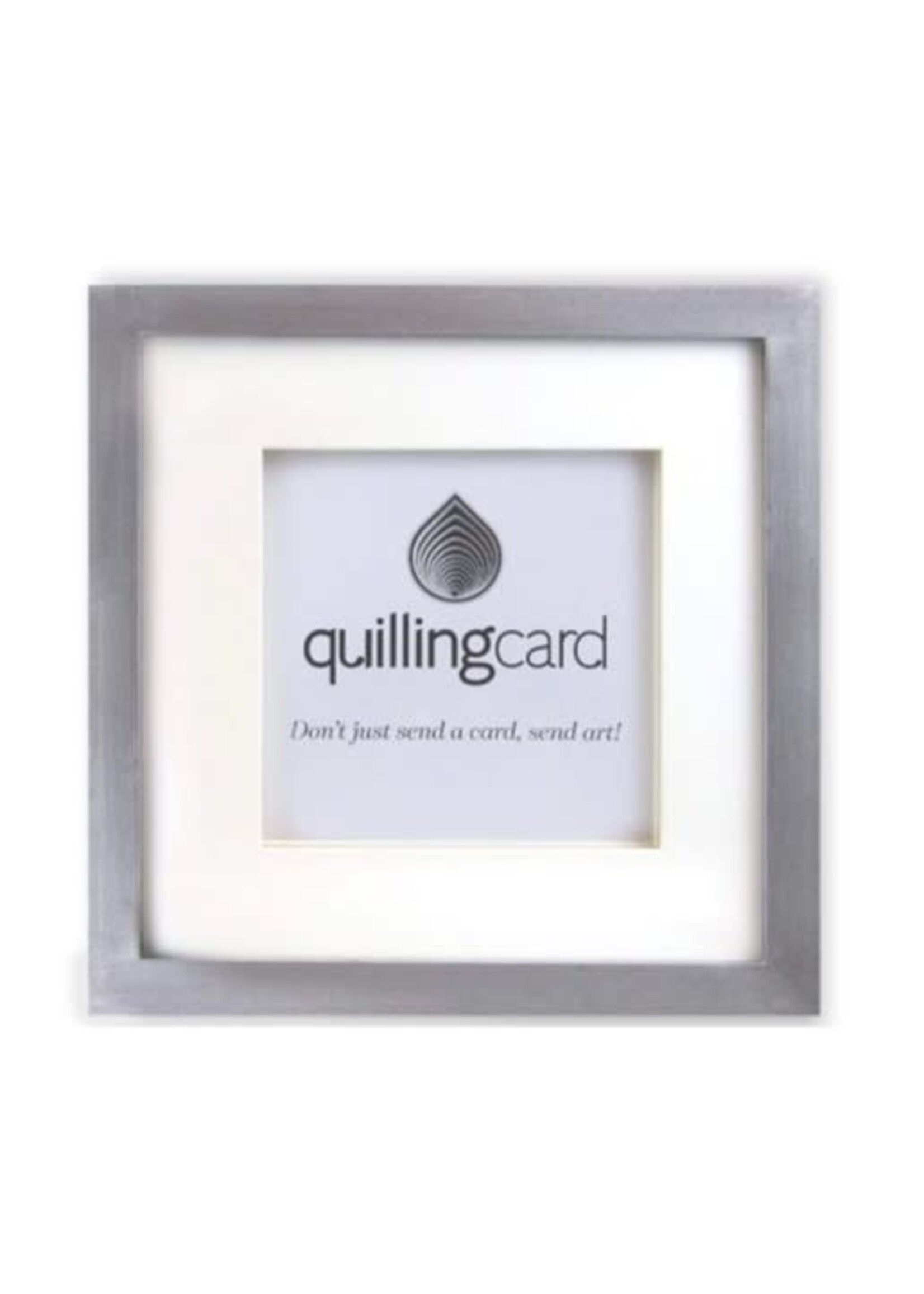 Brushed Silver Shadow Box Frame